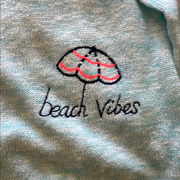 Light Blue Graphic Sweater - Picture 7 of 9